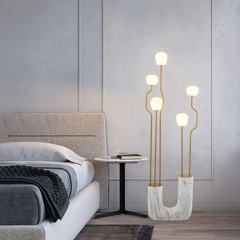 Aria Bloom Floor Lamp-DWHOME