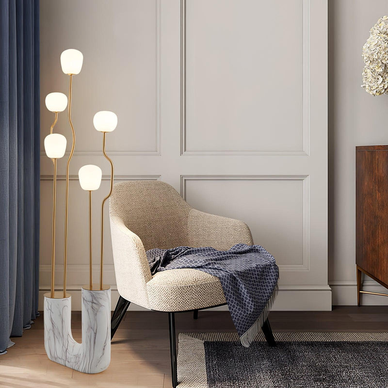 Aria Bloom Floor Lamp-DWHOME