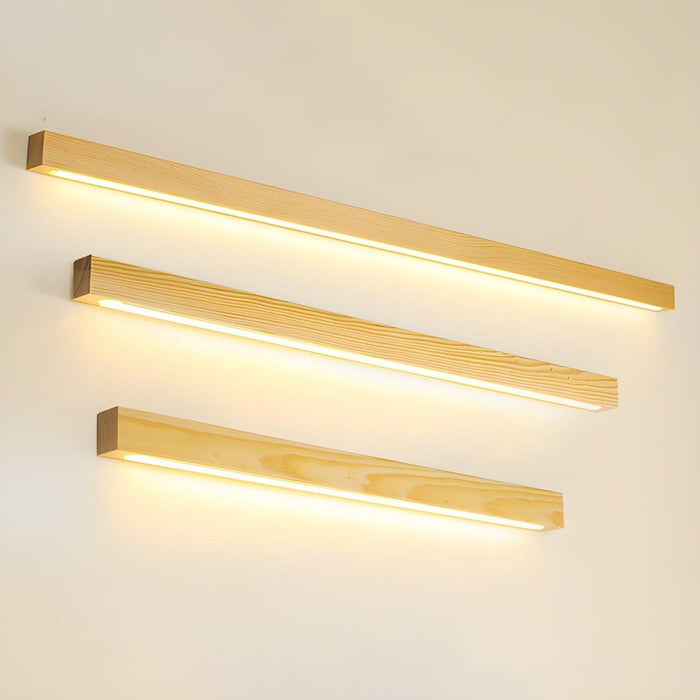 Arlo Linear Wood Wall Light - DWHOME