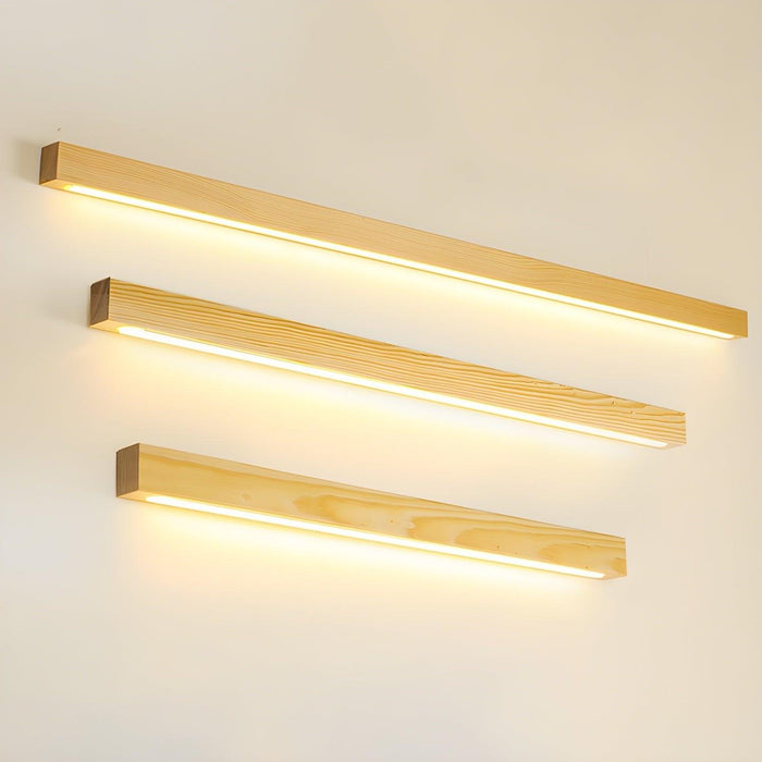 Arlo Linear Wood Wall Light - DWHOME