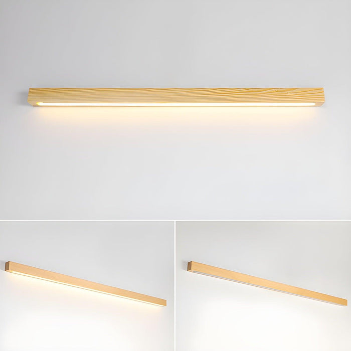 Arlo Linear Wood Wall Light - DWHOME