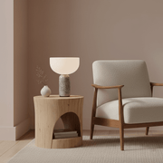 Arno Sphere Marble Table Lamp-DWHOME