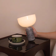 Arno Sphere Marble Table Lamp-DWHOME
