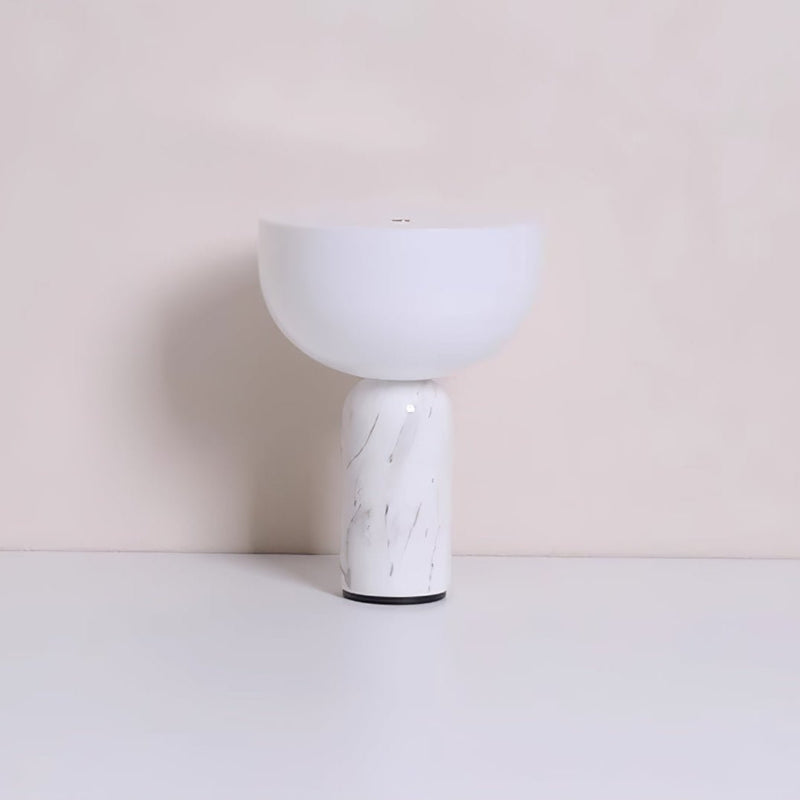 Arno Sphere Marble Table Lamp-DWHOME