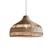 Artisanal Rattan Dome Pendant Lamp - Vakkerlight