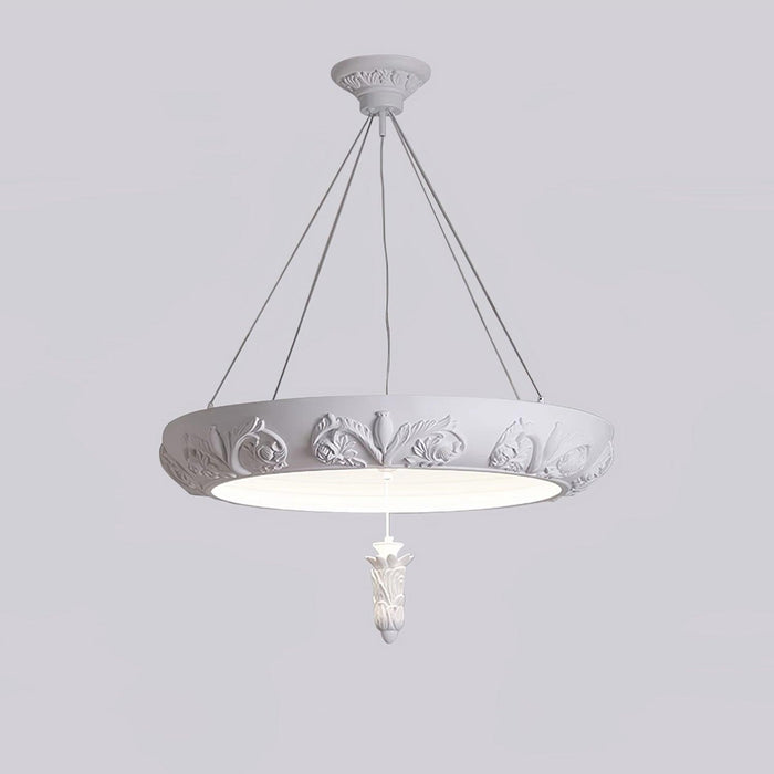 Artistic Carved Plaster Chandelier - DWHOME