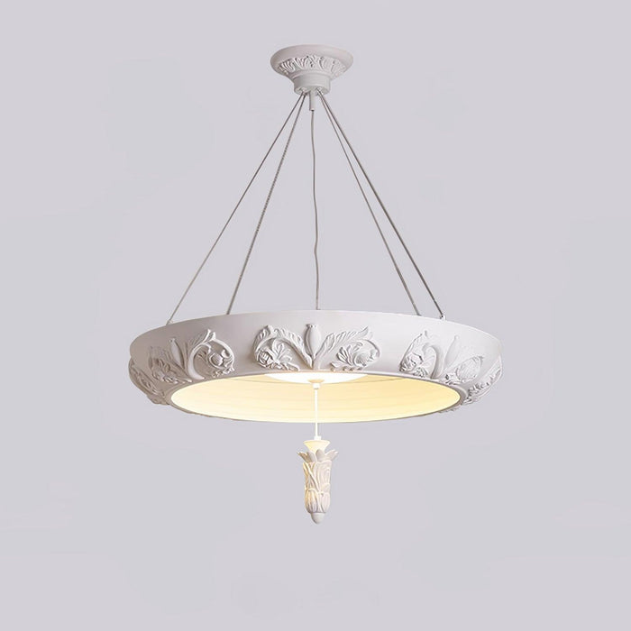 Artistic Carved Plaster Chandelier - DWHOME