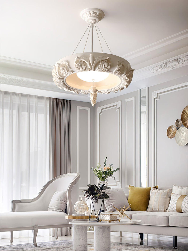 Artistic Carved Chandelier-DWHOME