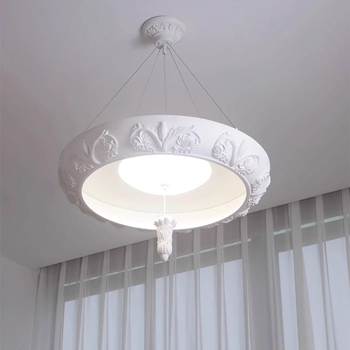 Artistic Carved Chandelier-DWHOME