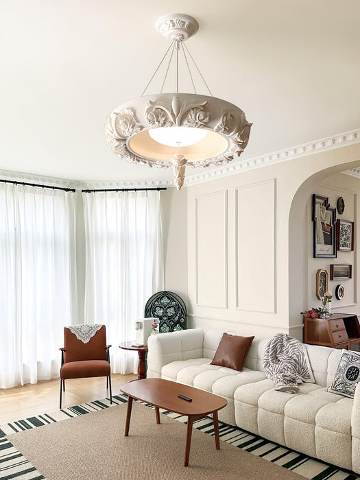 Artistic Carved Chandelier-DWHOME