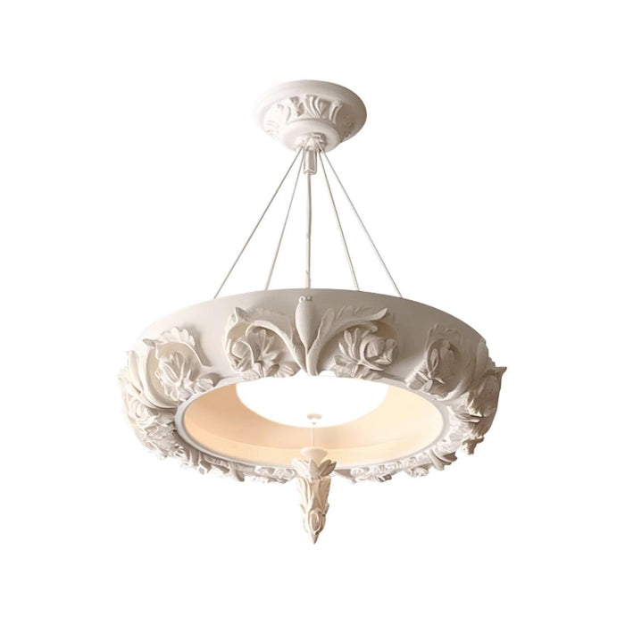 Artistic Carved Plaster Chandelier - DWHOME