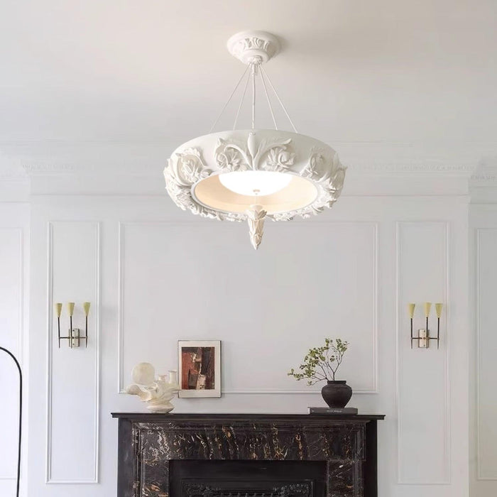 Artistic Carved Chandelier-DWHOME