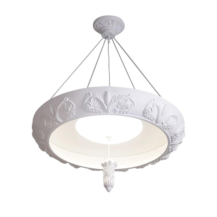 Artistic Carved Plaster Chandelier - DWHOME