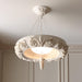 Artistic Carved Plaster Chandelier.