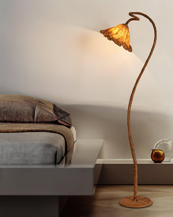 Artistic Lotus Leaf Floor Lamp - DWHOME