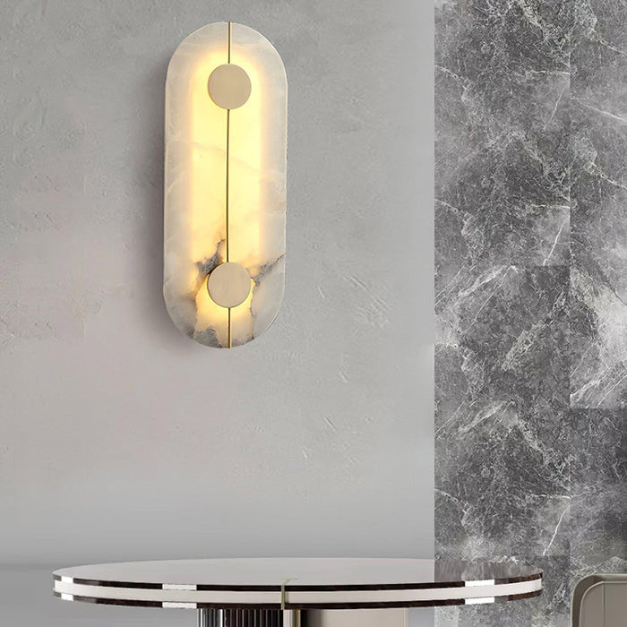 Artistic Alabaster Wall Lamp-DWHOME