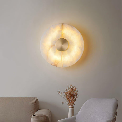 Artistic Alabaster Wall Lamp.