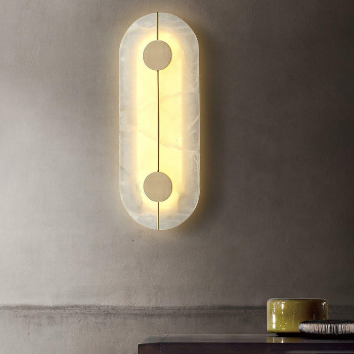 Artistic Alabaster Wall Lamp-DWHOME
