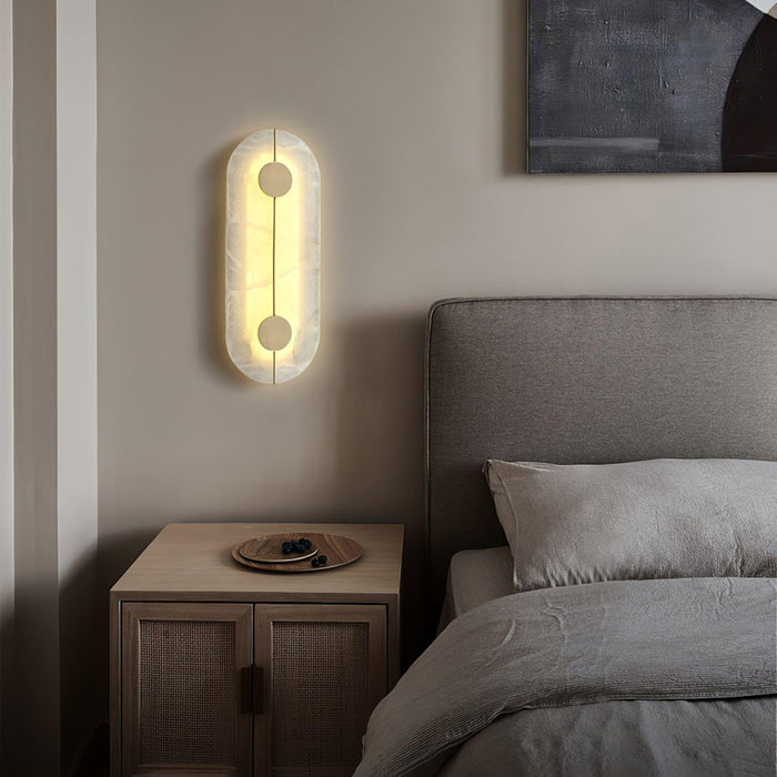 Artistic Alabaster Wall Lamp-DWHOME