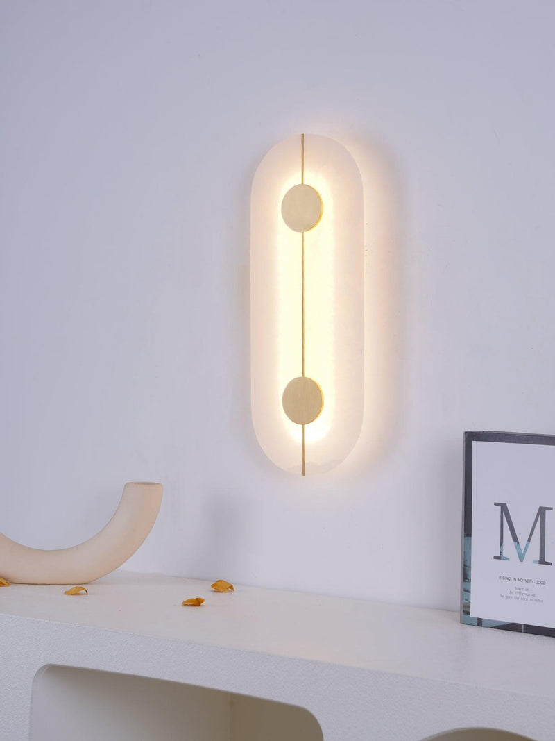 Artistic Alabaster Wall Lamp-DWHOME