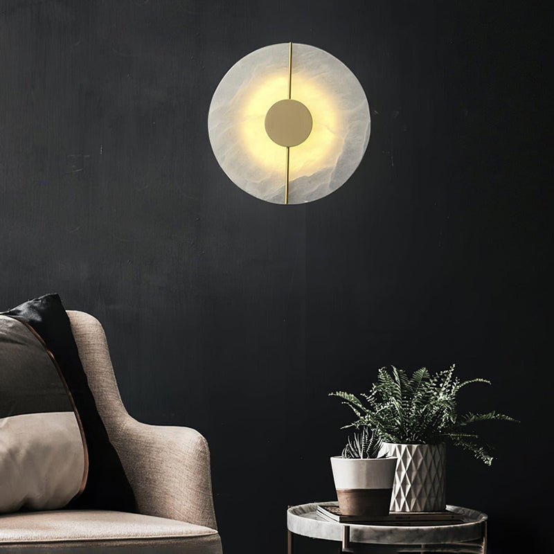 Artistic Alabaster Wall Lamp-DWHOME