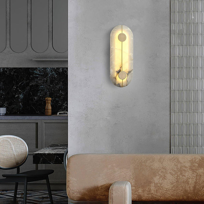 Artistic Alabaster Wall Lamp-DWHOME
