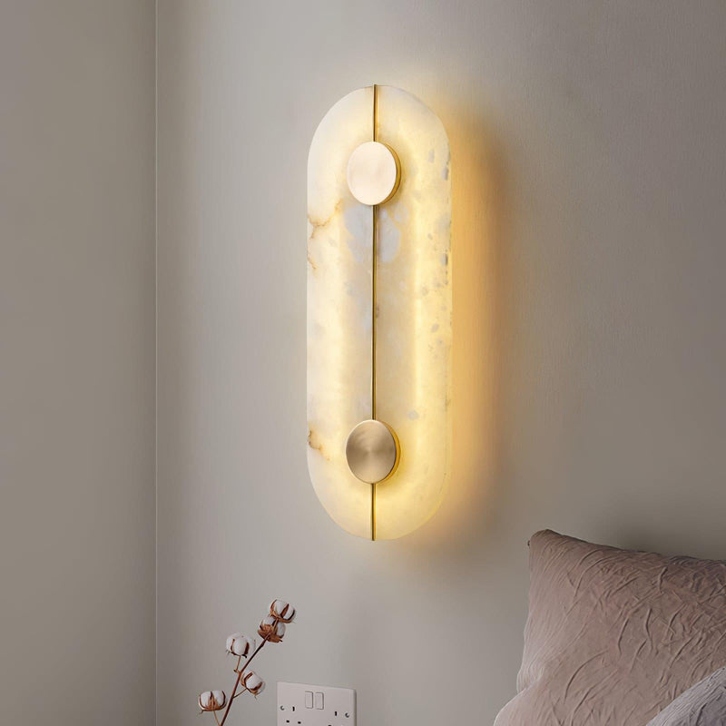Artistic Alabaster Wall Lamp-DWHOME
