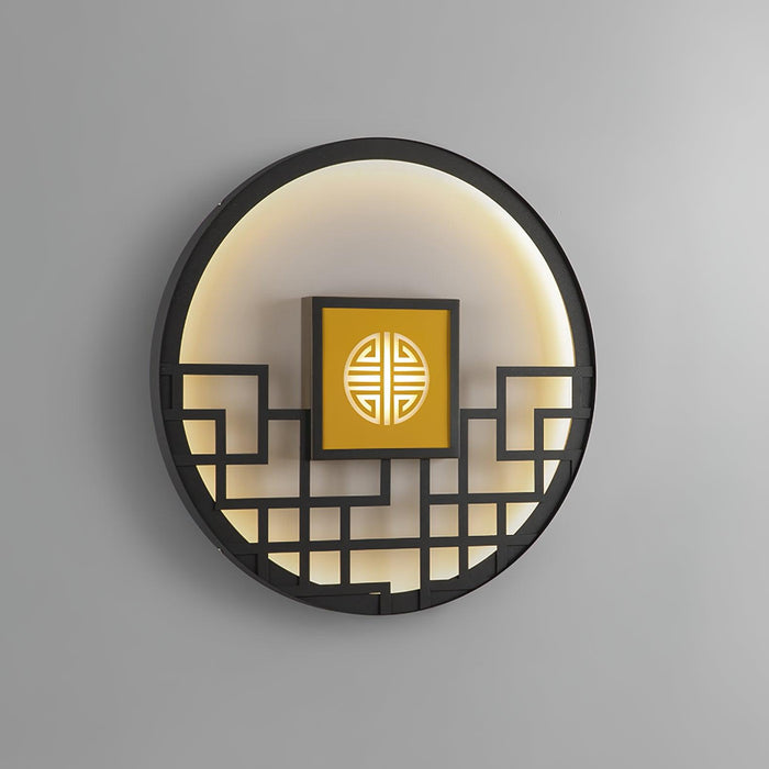 Round Outdoor Wall Light-DWHOME