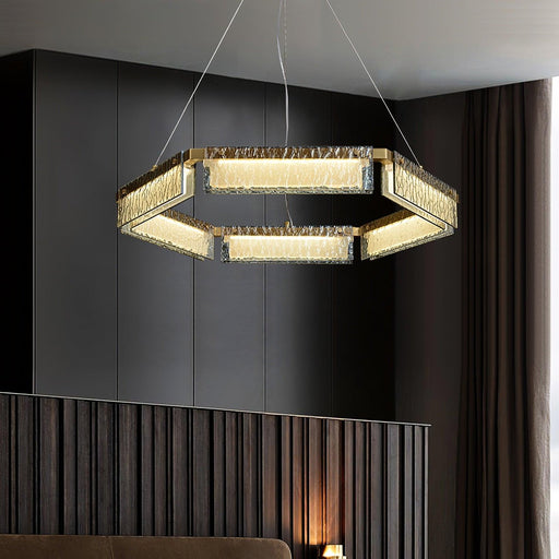 Asner LED Chandelier-DWHOME