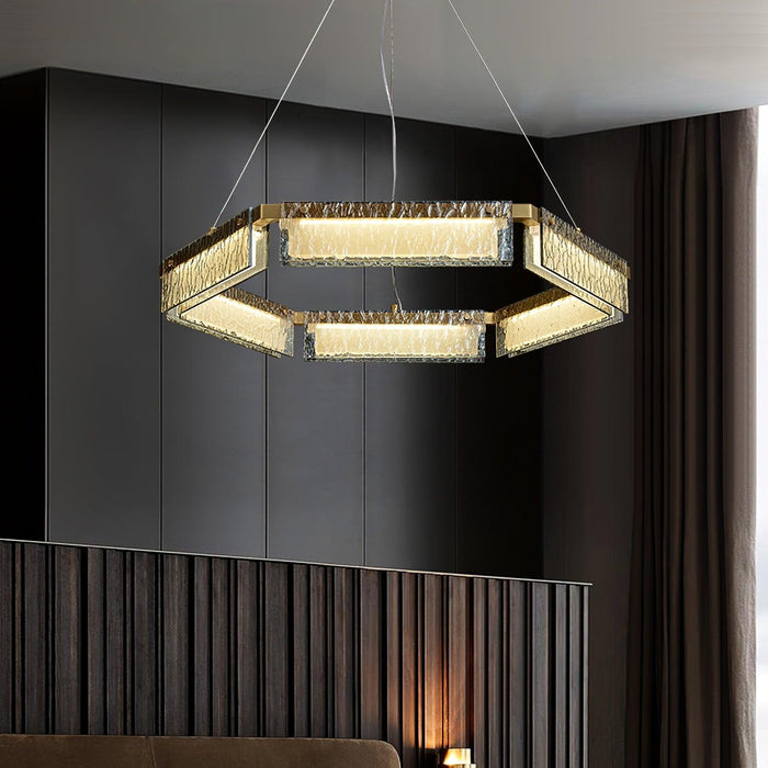 Asner LED Chandelier-DWHOME