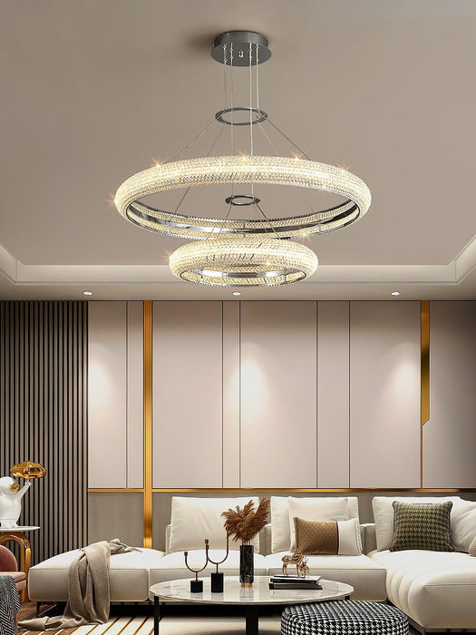 Asscher Ring Chandelier - DWHOME