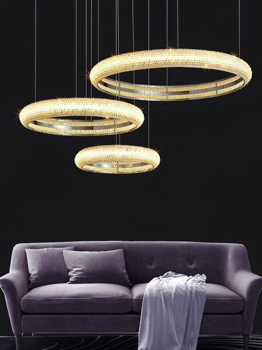 Asscher Ring Chandelier - DWHOME