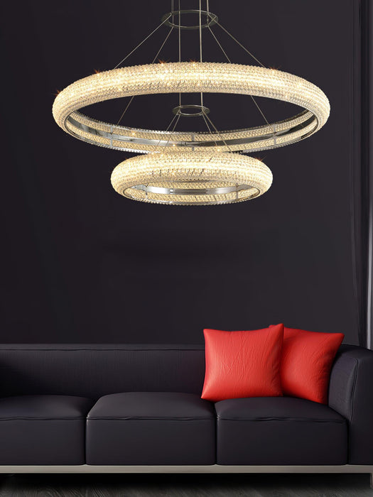 Asscher Ring Chandelier - DWHOME