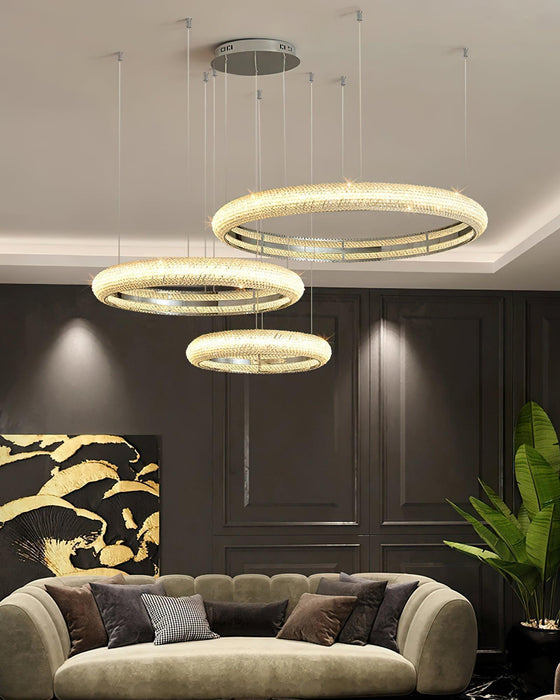 Asscher Ring Chandelier - DWHOME