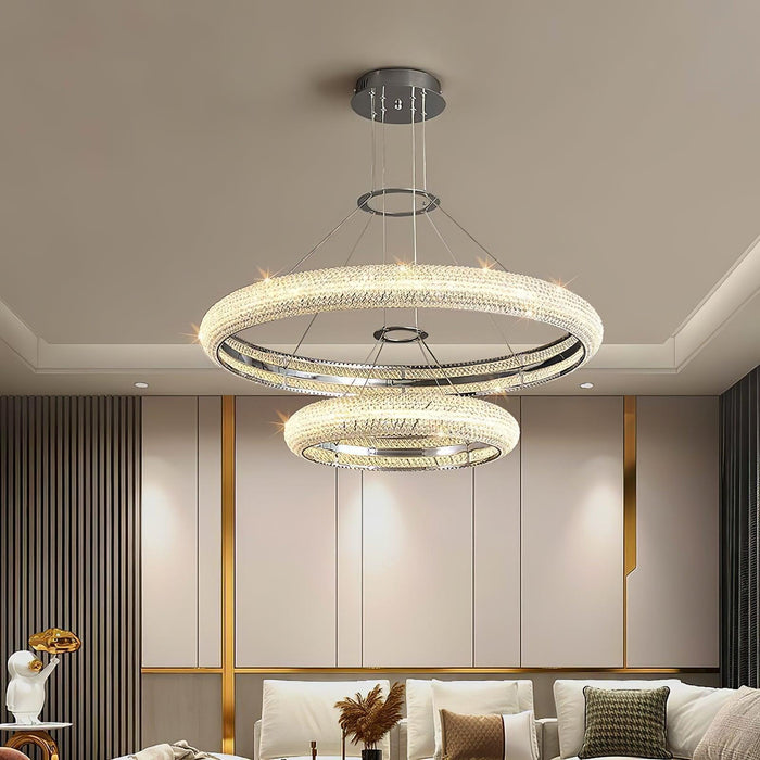 Asscher Ring Chandelier - DWHOME