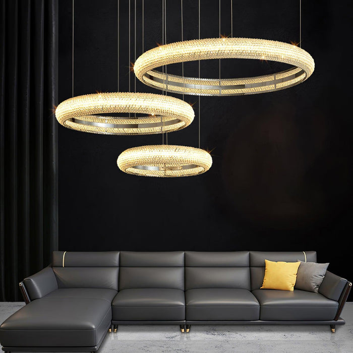 Asscher Ring Chandelier - DWHOME