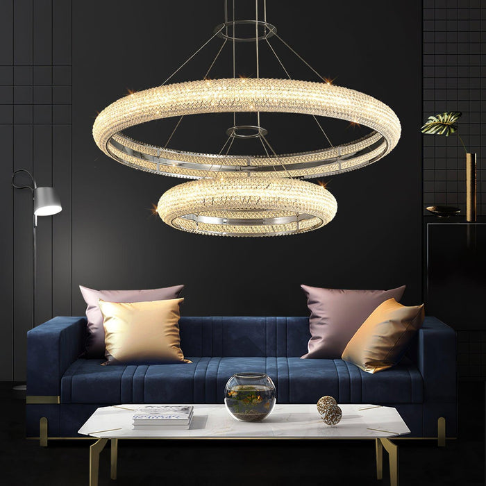 Asscher Ring Chandelier - DWHOME