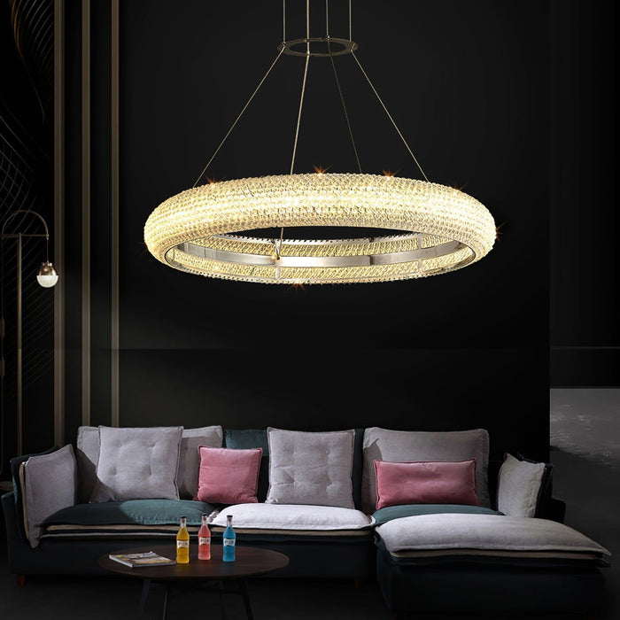 Asscher Ring Chandelier - DWHOME