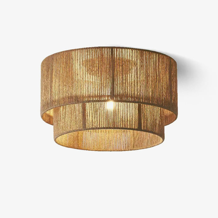 Astra Woven Ceiling Lamp-DWHOME