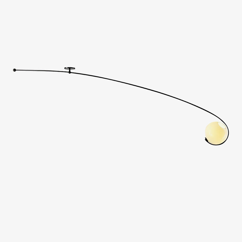 Astral Curve Ceiling Lamp-DWHOME