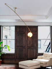 Astral Curve Ceiling Lamp-DWHOME