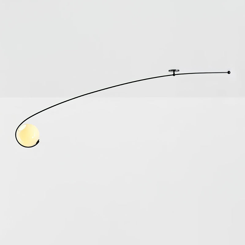 Astral Curve Ceiling Lamp-DWHOME