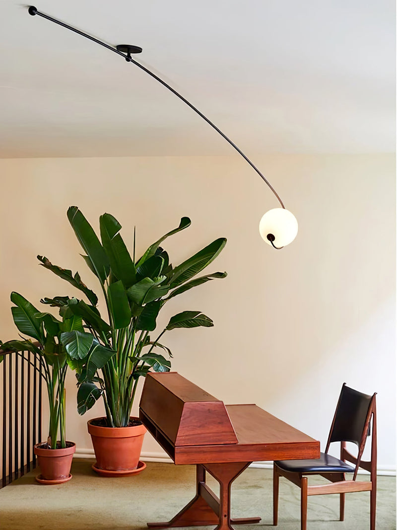 Astral Curve Ceiling Lamp-DWHOME