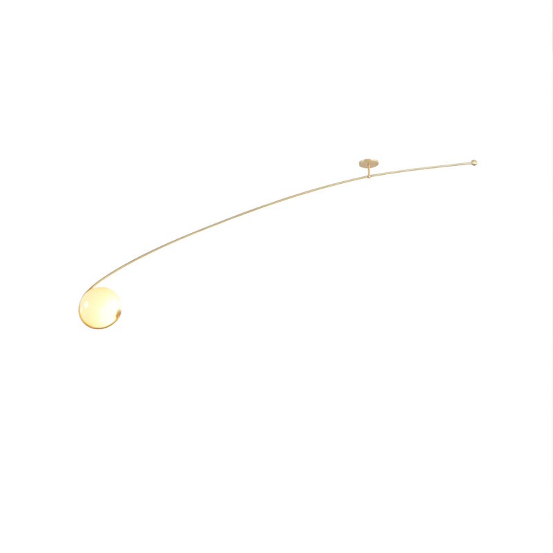 Astral Curve Ceiling Lamp-DWHOME