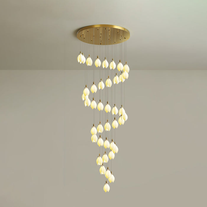 Astralis Bloom Stairs Chandelier-DWHOME