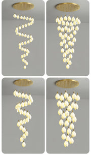 Astralis Bloom Stairs Chandelier-DWHOME