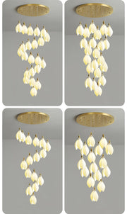 Astralis Bloom Stairs Chandelier-DWHOME