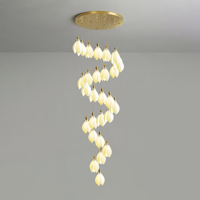 Astralis Bloom Stairs Chandelier-DWHOME