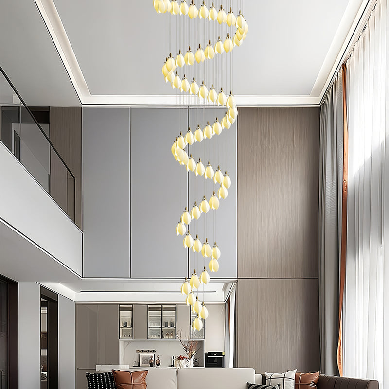 Astralis Bloom Stairs Chandelier-DWHOME