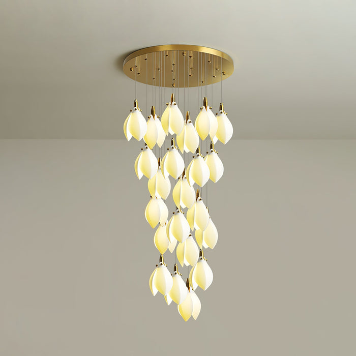 Astralis Bloom Stairs Chandelier-DWHOME